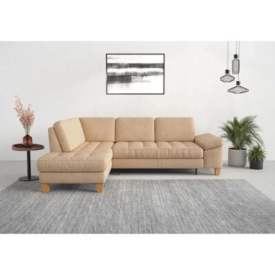 SIT & MORE Westham L-Form Sofa - Mikrofaser, Ottomane links SIT & MORE Westham L-Form Sofa - Mikrofaser, Ottomane links