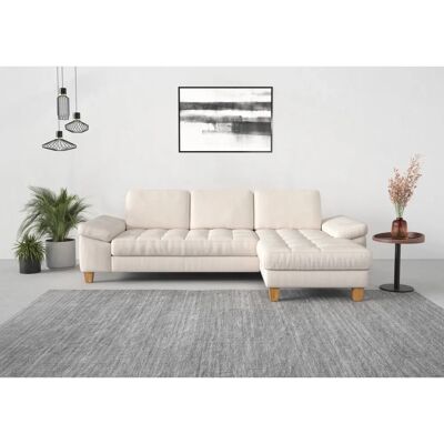 SIT & MORE Westham L-Form Sofa - Mikrofaser - Recamiere rechts SIT & MORE Westham L-Form Sofa - Mikrofaser - Recamiere rechts