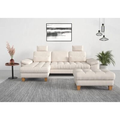 SIT&MORE Westham L-Form Sofa - Mikrofaser, 4,5 Sitze SIT&MORE Westham L-Form Sofa - Mikrofaser, 4,5 Sitze