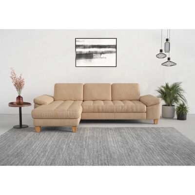 SIT&MORE Westham L-Form Sofa - Mikrofasert, Recamiere links, Ohne Bettfunktion SIT&MORE Westham L-Form Sofa - Mikrofasert, Recamiere links, Ohne Bettfunktion
