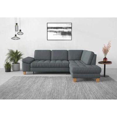 SIT & MORE Westham L-Form Couch - Microfaser, Ottomane, mit Bettfunktion SIT & MORE Westham L-Form Couch - Microfaser, Ottomane, mit Bettfunktion