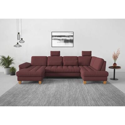 SIT & MORE Westham U-Form Sofa - U-Form, Ottomane rechts, Bettfunktion SIT & MORE Westham U-Form Sofa - U-Form, Ottomane rechts, Bettfunktion