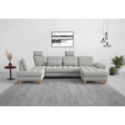 SIT & MORE Westham U-Form Sofa - U-Form-Sofa, Ottomane links, Mit Bettfunktion SIT & MORE Westham U-Form Sofa - U-Form-Sofa, Ottomane links, Mit Bettfunktion