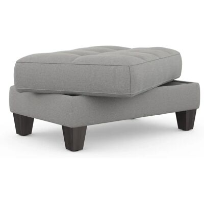 SIT&MORE Westham Stauraumhocker - Weiche Struktur, Stauraum, Made in Europe SIT&MORE Westham Stauraumhocker - Weiche Struktur, Stauraum, Made in Europe