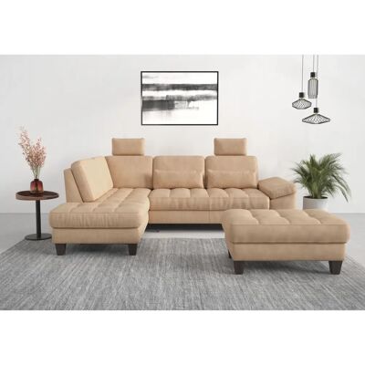 SIT & MORE Westham L-Form Sofa - Mikrofaser ALTARA NUBUCK SIT & MORE Westham L-Form Sofa - Mikrofaser ALTARA NUBUCK