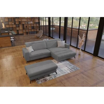 SIT & MORE Bolero L-Form Sofa - Microfaser Euphoria - Grau SIT & MORE Bolero L-Form Sofa - Microfaser Euphoria - Grau