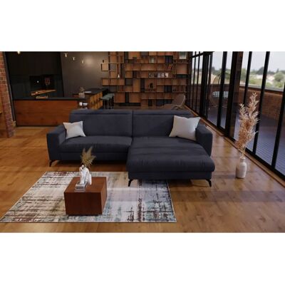 SIT & MORE Bolero L-Form Sofa - Recliner rechts, mit Bett, weiche Struktur SIT & MORE Bolero L-Form Sofa - Recliner rechts, mit Bett, weiche Struktur