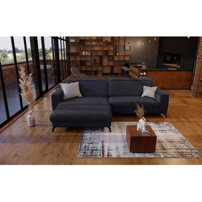 SIT & MORE Bolero L-Form Sofa - Weiche Dunkelblaue Farbe SIT & MORE Bolero L-Form Sofa - Weiche Dunkelblaue Farbe