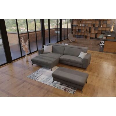 SIT&MORE Bolero L-Form Sofa - Recamiere, Mikrofasern, mit Stauraum SIT&MORE Bolero L-Form Sofa - Recamiere, Mikrofasern, mit Stauraum