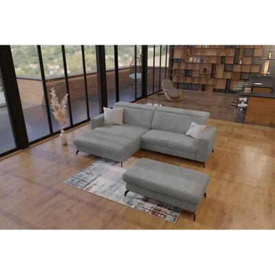 SIT & MORE Bolero L-Form Sofa - Weiche Struktur Recamiere SIT & MORE Bolero L-Form Sofa - Weiche Struktur Recamiere
