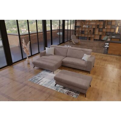 SIT&MORE Bolero L-Form Sofa - Weich, mit Stauraum, Verstellbare Kopfstützen SIT&MORE Bolero L-Form Sofa - Weich, mit Stauraum, Verstellbare Kopfstützen