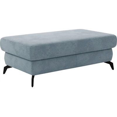 SIT & MORE Bolero - Blau Breitcord Hocker - 121x45x67cm SIT & MORE Bolero - Blau Breitcord Hocker - 121x45x67cm
