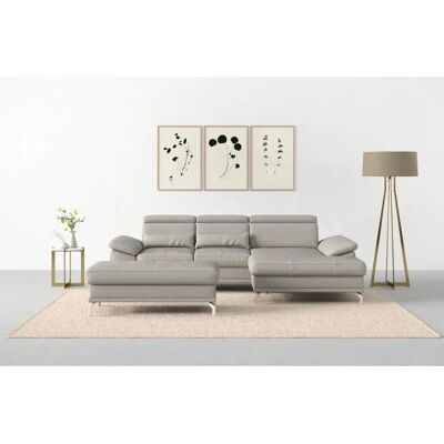 SIT & MORE Cabrio L-Form Sofa - Verstellbar, Naturleder SIT & MORE Cabrio L-Form Sofa - Verstellbar, Naturleder