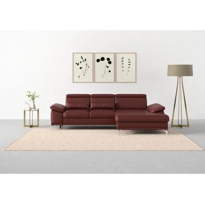 SIT & MORE Cabrio L-Form - Verstellbares Sofa mit Kopf- & Armteil SIT & MORE Cabrio L-Form - Verstellbares Sofa mit Kopf- & Armteil