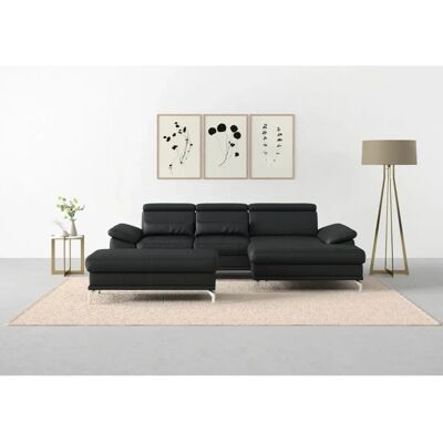 SIT & MORE Cabrio L-Form Couch - Verstellbares Sofa, Leder SIT & MORE Cabrio L-Form Couch - Verstellbares Sofa, Leder