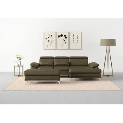 SIT & MORE Cabrio L-Form Sofa - Verstellbare Kopf- und Armlehnen SIT & MORE Cabrio L-Form Sofa - Verstellbare Kopf- und Armlehnen