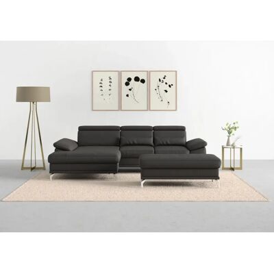 SIT & MORE Cabrio L-Form Sofa - Leder, Relaxfunktion, Verstellbar SIT & MORE Cabrio L-Form Sofa - Leder, Relaxfunktion, Verstellbar
