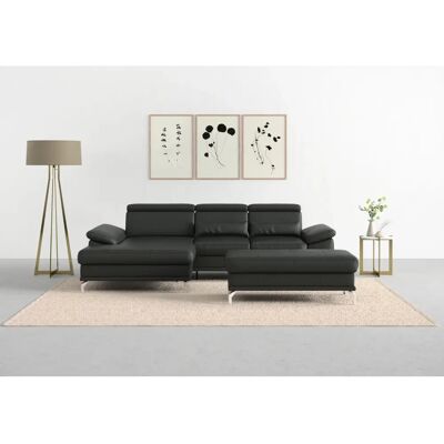 SIT & MORE Cabrio L-Form Sofa - Verstellbar, Arm & Kopfstütze, Stauraum SIT & MORE Cabrio L-Form Sofa - Verstellbar, Arm & Kopfstütze, Stauraum