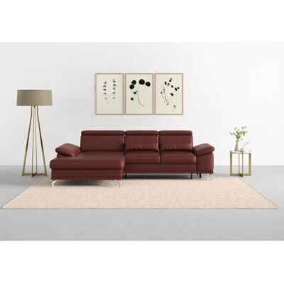SIT & MORE Cabrio L-Form Sofa - Recamiere, Leder, 295cm SIT & MORE Cabrio L-Form Sofa - Recamiere, Leder, 295cm