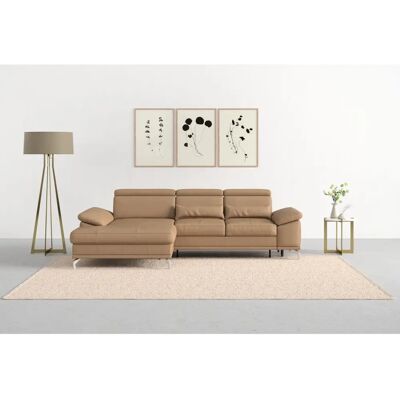 SIT & MORE Cabrio L-Form Sofa - Ecksofa, manuelle Sitztiefenverstellung, Naturleder SIT & MORE Cabrio L-Form Sofa - Ecksofa, manuelle Sitztiefenverstellung, Naturleder