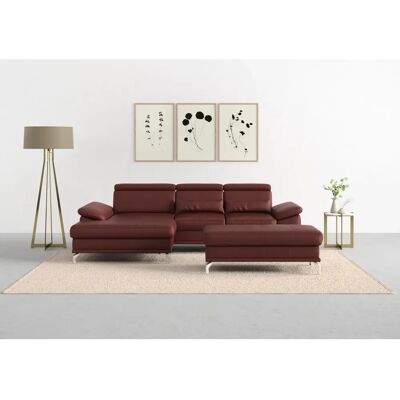 SIT & MORE Cabrio L-Form Sofa - Recamiere, Leder SIT & MORE Cabrio L-Form Sofa - Recamiere, Leder