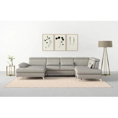 SIT & MORE Cabrio U-Form Sofa - Verstellbare Sitztiefe SIT & MORE Cabrio U-Form Sofa - Verstellbare Sitztiefe