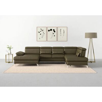 SIT & MORE Cabrio U-Form Leder Sofa - U-förmiger Sofa SIT & MORE Cabrio U-Form Leder Sofa - U-förmiger Sofa