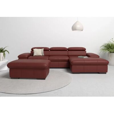 HOME AFFAIRE Alberto L-Form Sofa - Microfaser Lederoptik HOME AFFAIRE Alberto L-Form Sofa - Microfaser Lederoptik