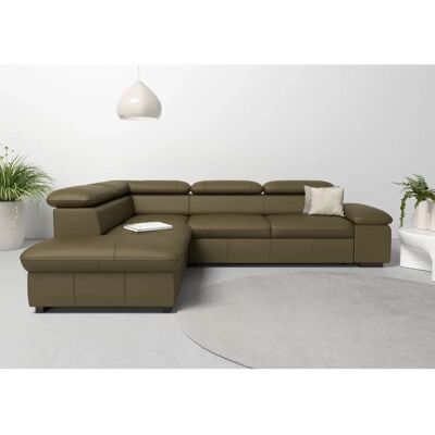 HOME AFFAIRE Alberto L-Form Sofa - Ottomane links - Mikrofaser Lederoptik - Sofa HOME AFFAIRE Alberto L-Form Sofa - Ottomane links - Mikrofaser Lederoptik - Sofa