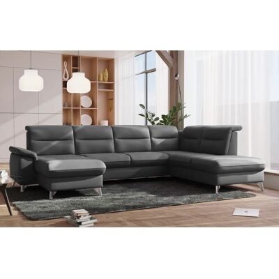 SIT & MORE Astoria U-Form grau Sofa - Wohnlandschaft SIT & MORE Astoria U-Form grau Sofa - Wohnlandschaft