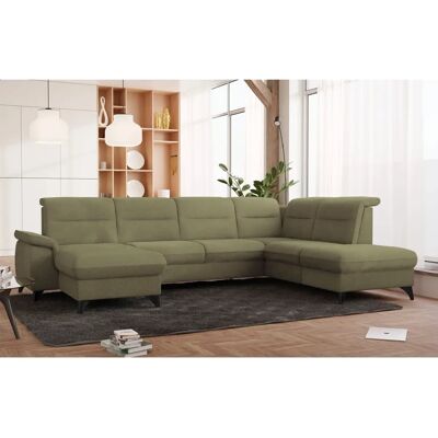 SIT & MORE Astoria U-Form Sofas - U-Form Design, Kopfteilverstellung, Polyester SIT & MORE Astoria U-Form Sofas - U-Form Design, Kopfteilverstellung, Polyester