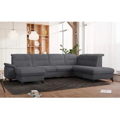 SIT & MORE Astoria U-Form Grau Sofa - Wohnzimmereinrichtung SIT & MORE Astoria U-Form Grau Sofa - Wohnzimmereinrichtung