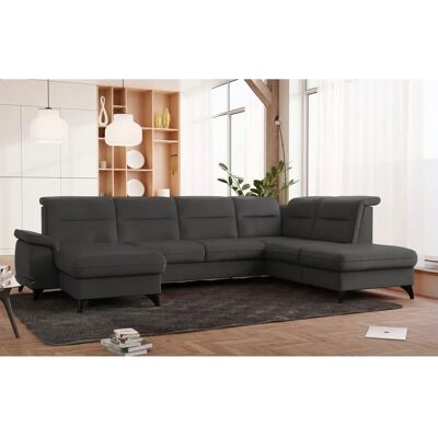 SIT & MORE Astoria U-Form Sofa - U-Form, Microfaser, Ottomane rechts - Sofas SIT & MORE Astoria U-Form Sofa - U-Form, Microfaser, Ottomane rechts - Sofas