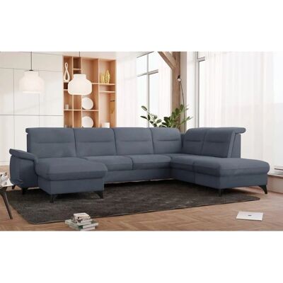 SIT & MORE Astoria U-Form Sofa - U-Form, rechts Ottomane, Polyester, 7,5 Sitze SIT & MORE Astoria U-Form Sofa - U-Form, rechts Ottomane, Polyester, 7,5 Sitze