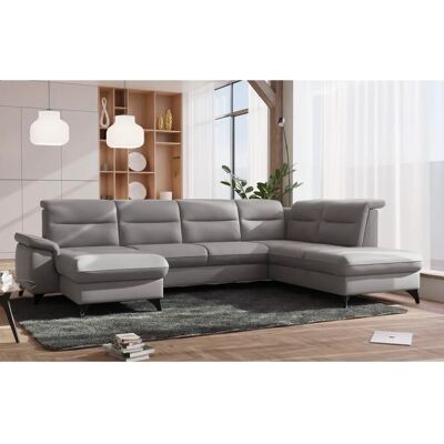 SIT & MORE Astoria U-Form Sofa - U-förmig, Microfaser, Ottomane rechts - Sofas SIT & MORE Astoria U-Form Sofa - U-förmig, Microfaser, Ottomane rechts - Sofas