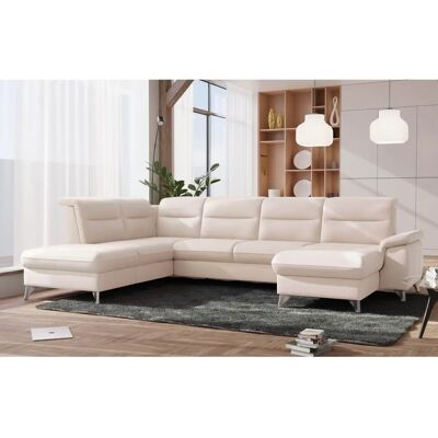 SIT & MORE Astoria U-Form Beiges Sofa - U-Formed Couch SIT & MORE Astoria U-Form Beiges Sofa - U-Formed Couch