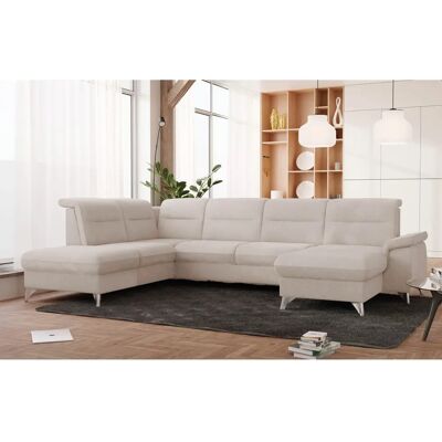 SIT & MORE Astoria U-Form Sofa - U-förmige, beiges, 7,5 Plätze SIT & MORE Astoria U-Form Sofa - U-förmige, beiges, 7,5 Plätze