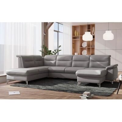 SIT & MORE Astoria U-Form Sofa - Grau - Modernes Design SIT & MORE Astoria U-Form Sofa - Grau - Modernes Design