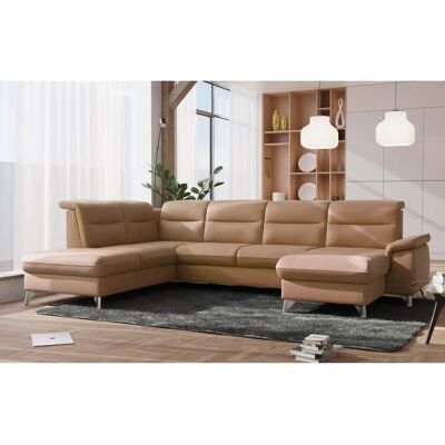 SIT & MORE Astoria U-Form Sofa - Mikrofaser, Links Ottomane SIT & MORE Astoria U-Form Sofa - Mikrofaser, Links Ottomane