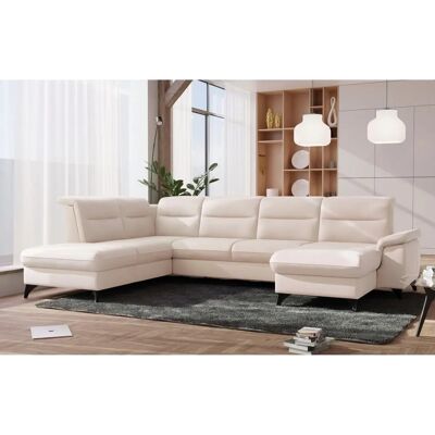 SIT & MORE Astoria U-Form Beige Sofa - Wohnzimmer SIT & MORE Astoria U-Form Beige Sofa - Wohnzimmer