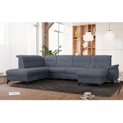SIT & MORE Astoria U-Form Sofa - U-förmiger Sofa, Linke Ottomane, Ohne Kopfteilverstellung SIT & MORE Astoria U-Form Sofa - U-förmiger Sofa, Linke Ottomane, Ohne Kopfteilverstellung