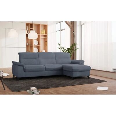 SIT & MORE Astoria L-Form Blau Couch - Sofa SIT & MORE Astoria L-Form Blau Couch - Sofa