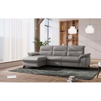 SIT&MORE Astoria L-Form Sofa - Microfaser, Relax, Made in Europe SIT&MORE Astoria L-Form Sofa - Microfaser, Relax, Made in Europe