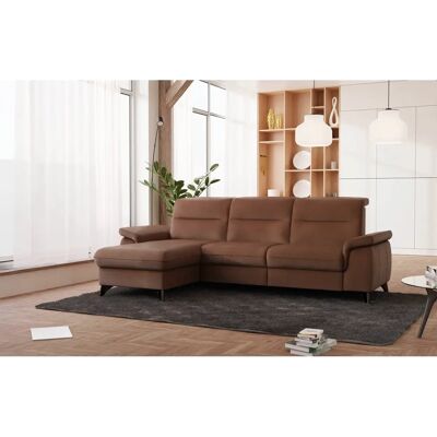 SIT & MORE Astoria L-Form Sofa - Microfaser Lederoptik, Recamiere links, 260 cm SIT & MORE Astoria L-Form Sofa - Microfaser Lederoptik, Recamiere links, 260 cm