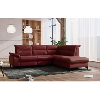 SIT & MORE Astoria L-Form Bordeaux Sofa - Sofa SIT & MORE Astoria L-Form Bordeaux Sofa - Sofa