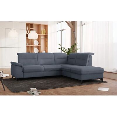 SIT & MORE Astoria L-Form Sofa - Flachgewebe, Ottomane rechts, Kopfteilverstellung - Sofa SIT & MORE Astoria L-Form Sofa - Flachgewebe, Ottomane rechts, Kopfteilverstellung - Sofa