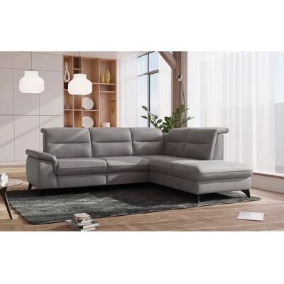 SIT & MORE Astoria Mikrofaser-Sofa - Grau L-Form SIT & MORE Astoria Mikrofaser-Sofa - Grau L-Form