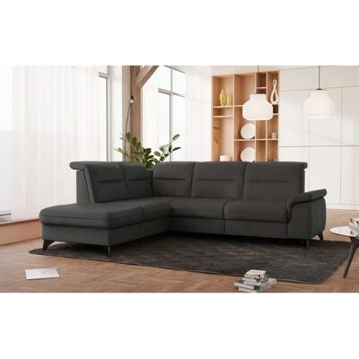 SIT & MORE Astoria L-Form Microfaser Ottomane links - Sofa SIT & MORE Astoria L-Form Microfaser Ottomane links - Sofa