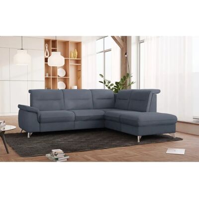 SIT & MORE Astoria L-Form Sofa - Bezug, Verstellbare Kopfstütze, Rechts Ottomane SIT & MORE Astoria L-Form Sofa - Bezug, Verstellbare Kopfstütze, Rechts Ottomane