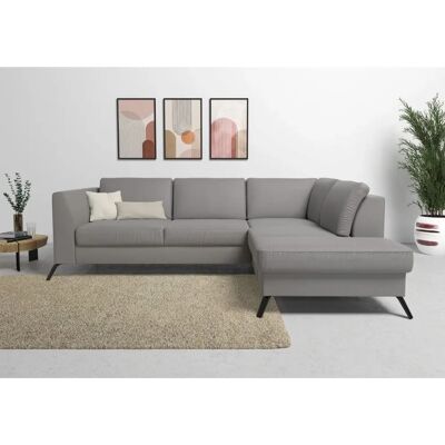 SIT & MORE Olsen L-Form Sofa - Mikrofaser, Bettfunktion SIT & MORE Olsen L-Form Sofa - Mikrofaser, Bettfunktion